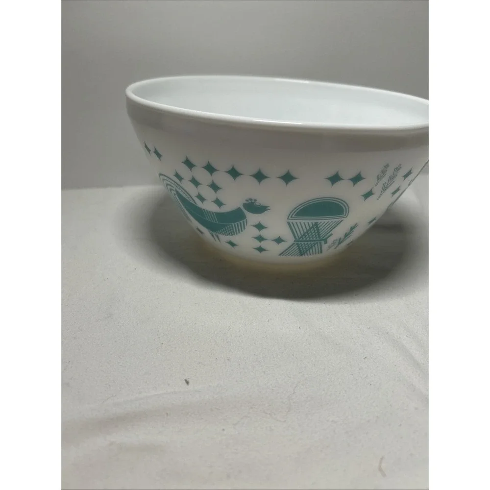 Vintage PYREX  Amish Butter Print Mixing Bowl   6 Cup G19